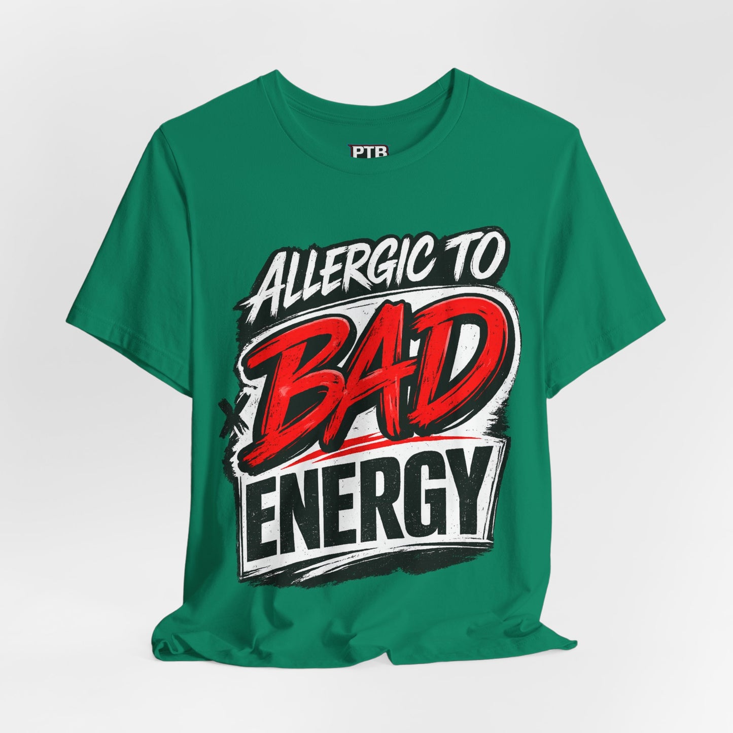 Allergic To Bad Energy-Premium Jersey Tee