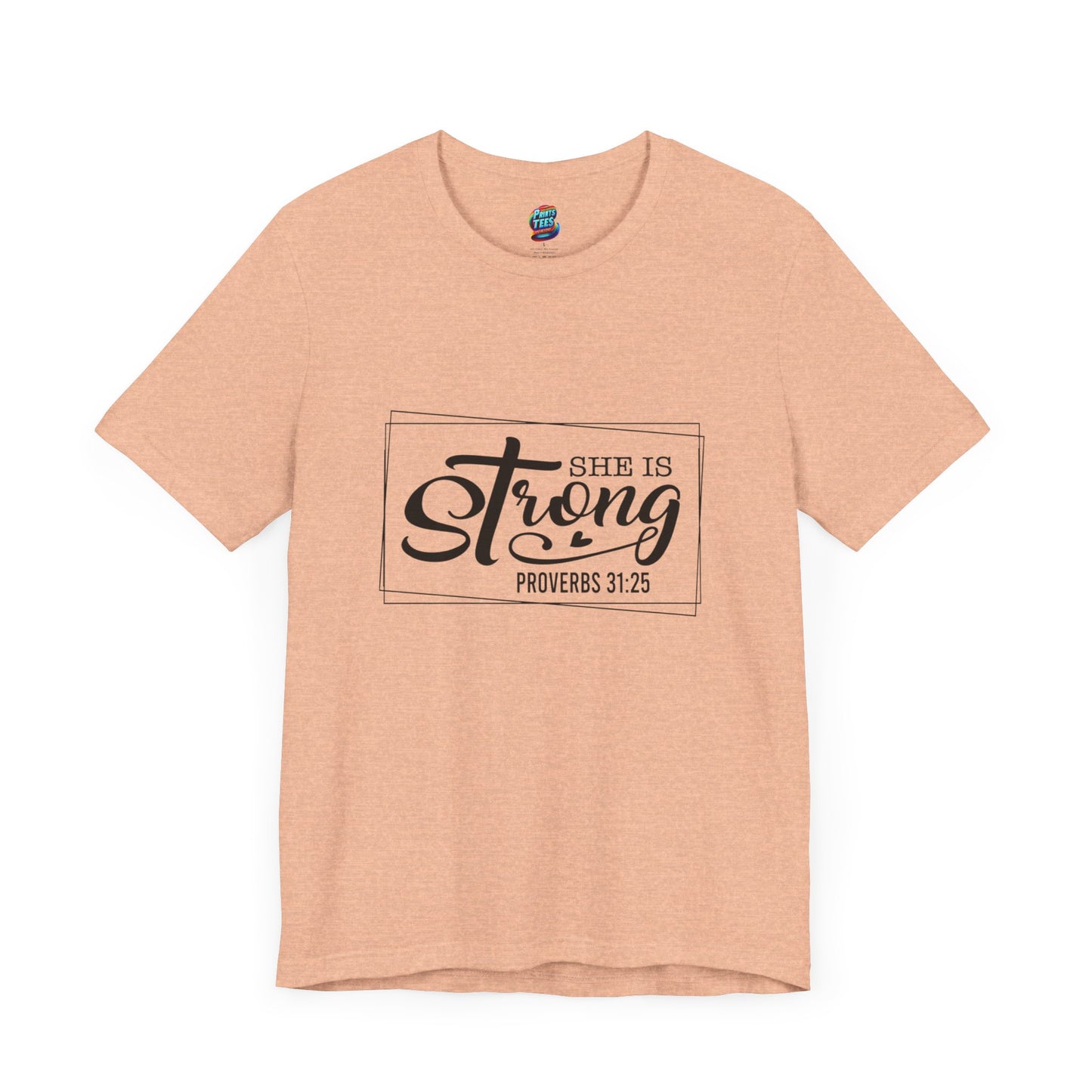 She is Strong-Jersey Knit T-Shirt