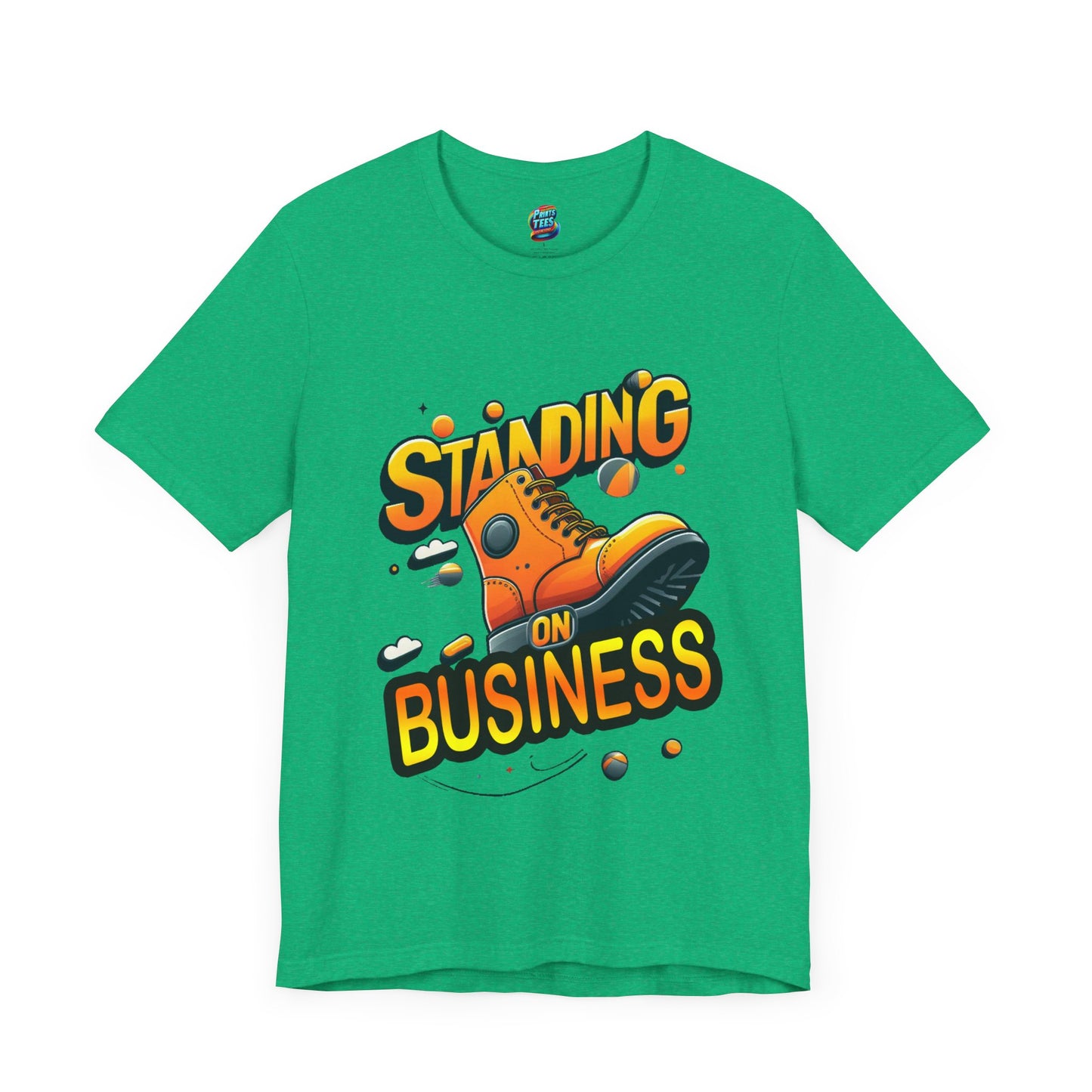 Standing on Business-Tim Boot-Jersey Knit T-Shirt