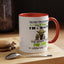 Crazy Yoda-Accent Coffee Mug (11, 15oz)