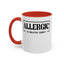 Allergic to Negative Energy-Accent Coffee Mug (11, 15oz)