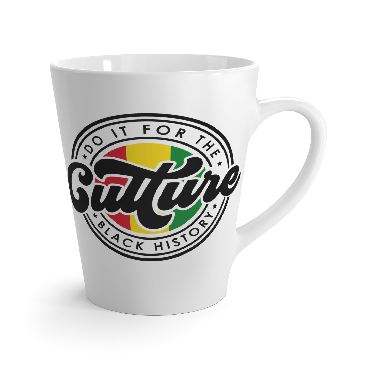 For The Culture-Latte Mug, 12oz