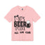 Beer O'Clock-Jersey Knit T-Shirt
