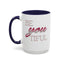 Beyoutiful-Accent Coffee Mug (11, 15oz)