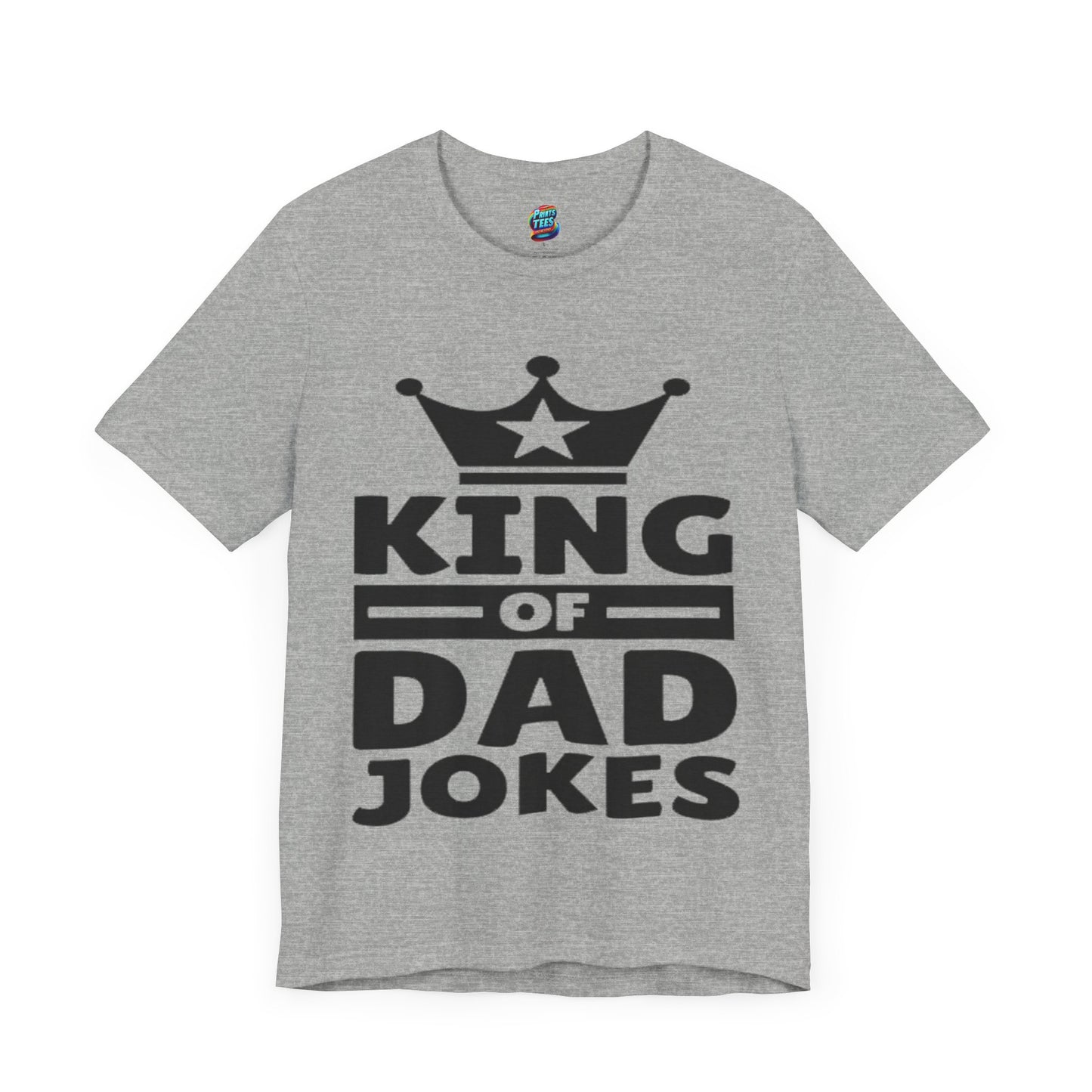 King of Dad Jokes-Jersey Knit T-Shirt