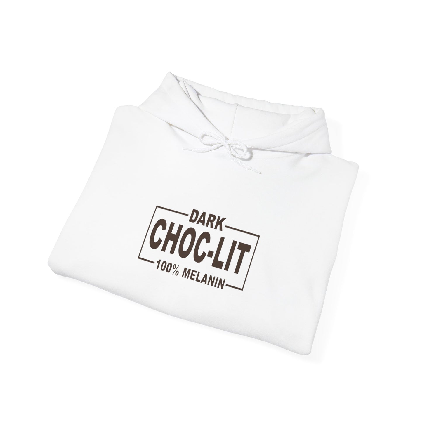 Dark Choc-Lit-Heavy Blend™ Classic Hoodie