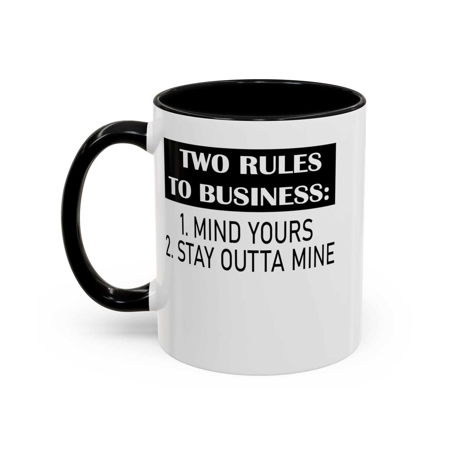 Business Rules-Accent Coffee Mug (11, 15oz)