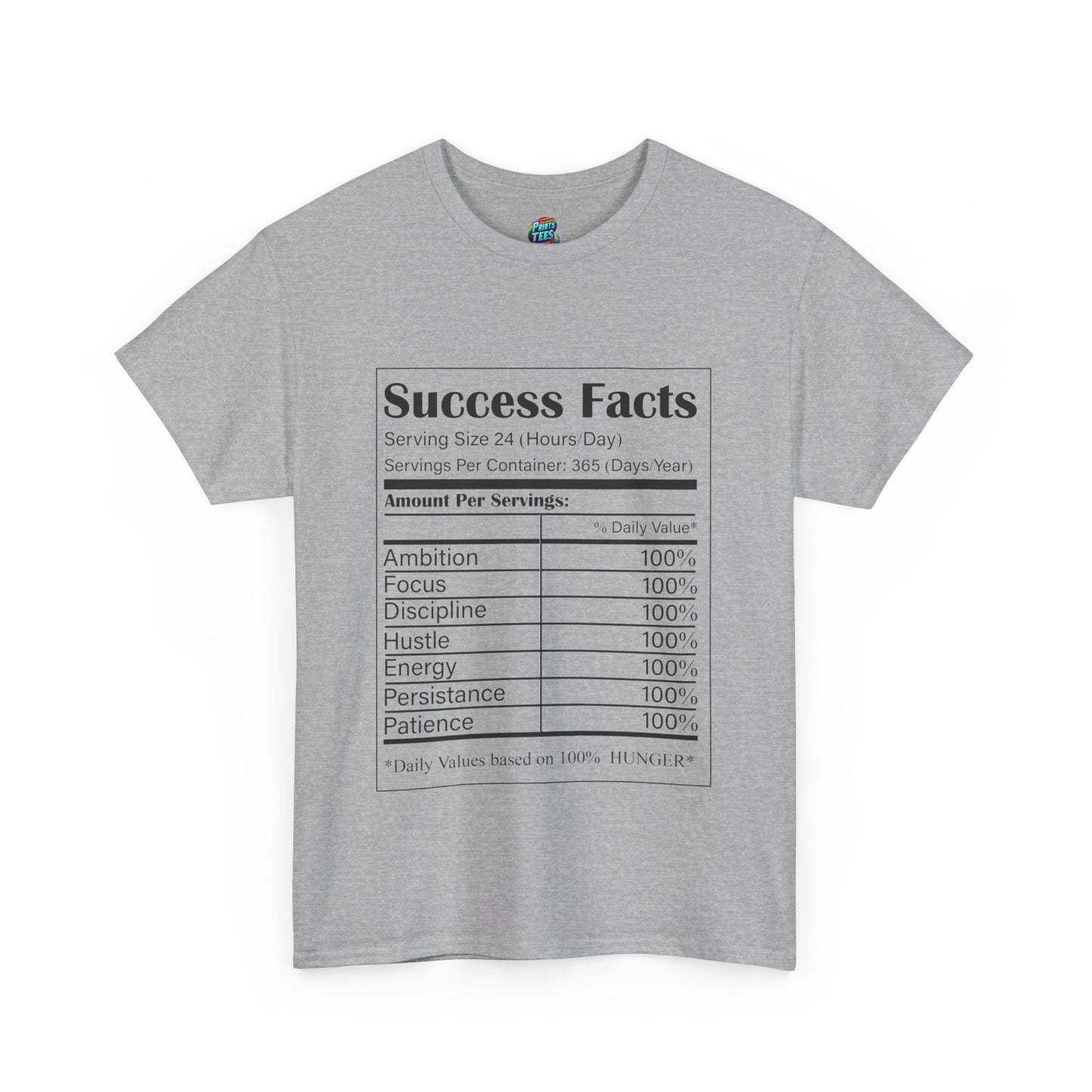 Success Facts-Heavy Cotton Classic Tee