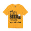 Beer O'Clock-Jersey Knit T-Shirt