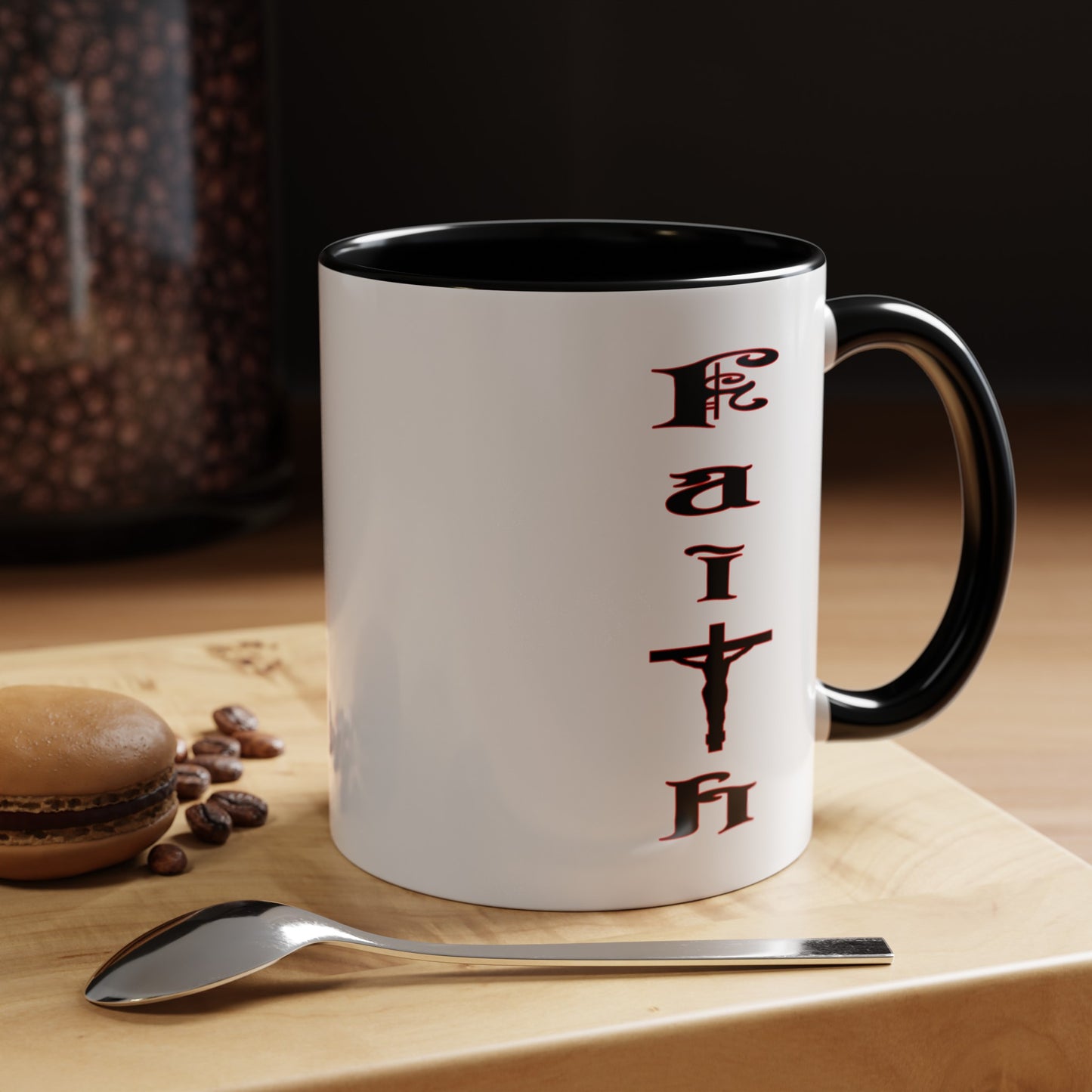 Faith-Accent Coffee Mug (11, 15oz)
