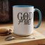 God Got Me-Accent Coffee Mug (11, 15oz)