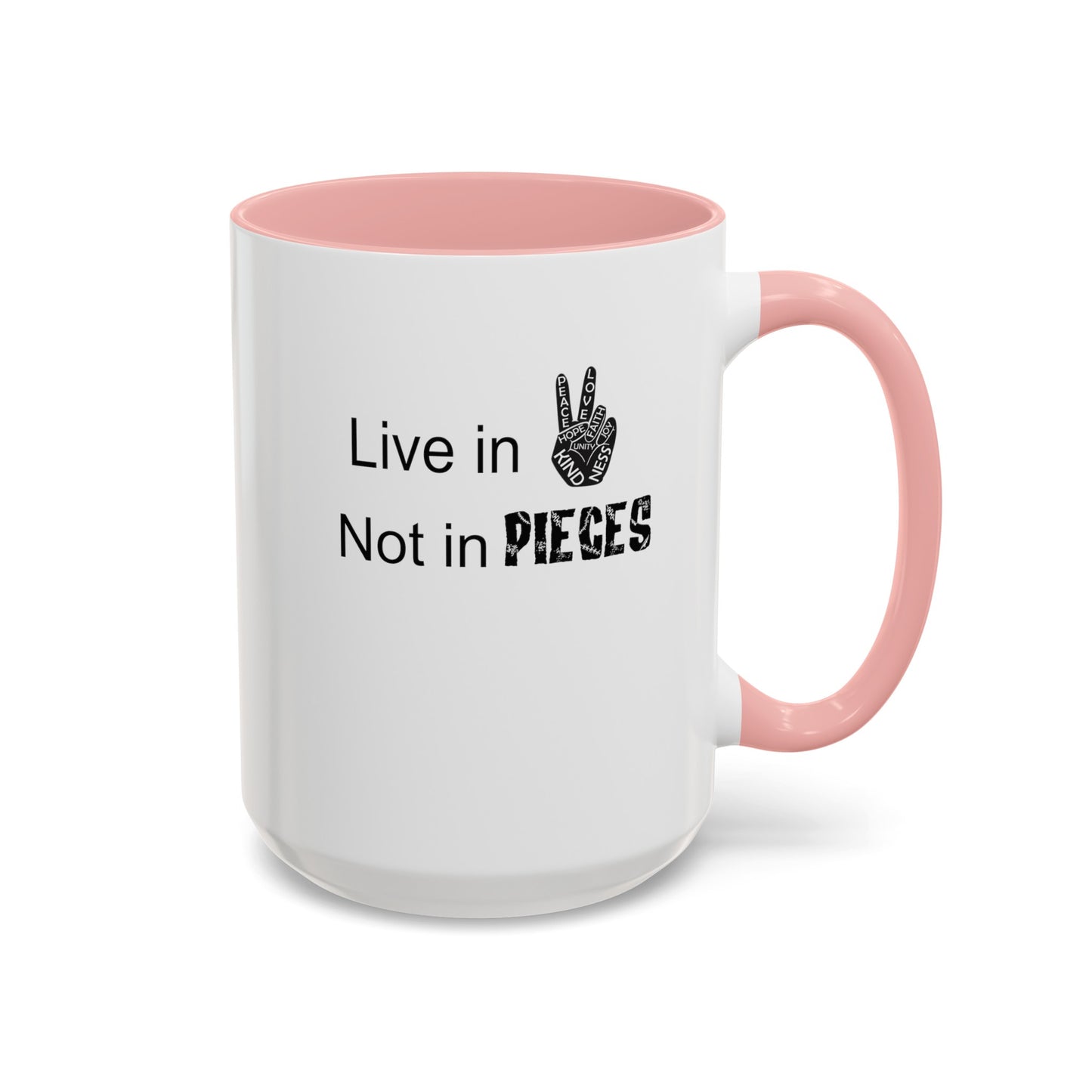 In Peace-Accent Coffee Mug (11, 15oz)