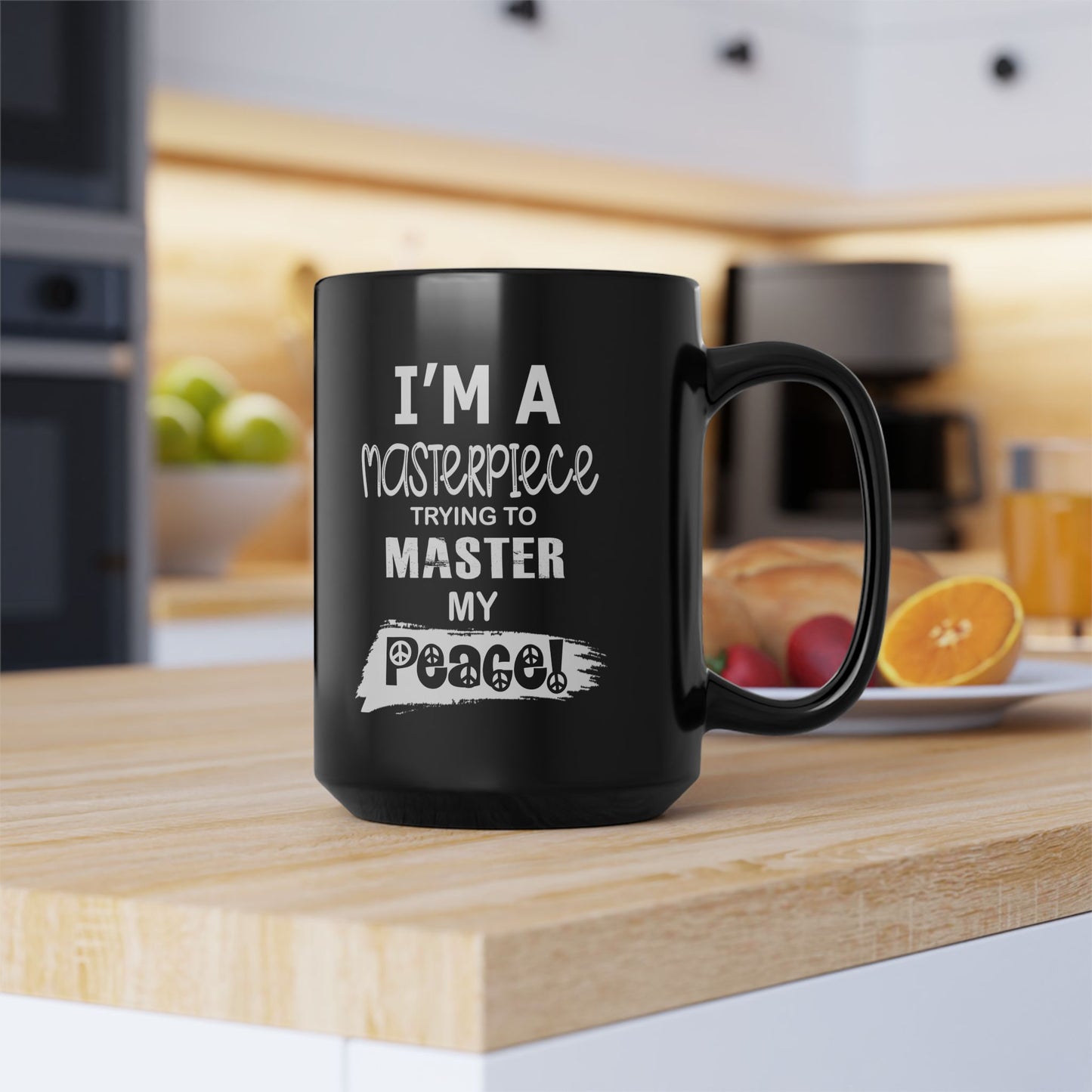 Master Peace-Black Mug (11oz, 15oz)