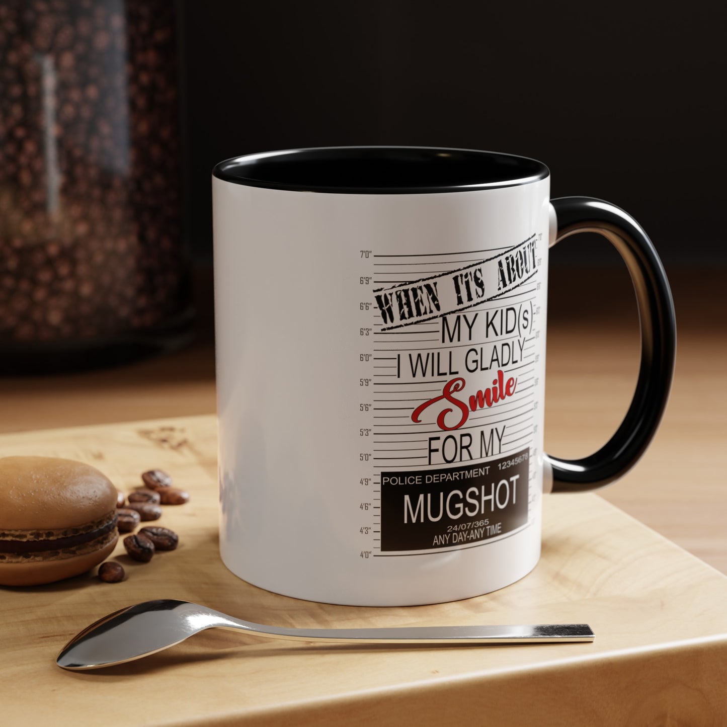 Mugshot-Accent Coffee Mug (11, 15oz)