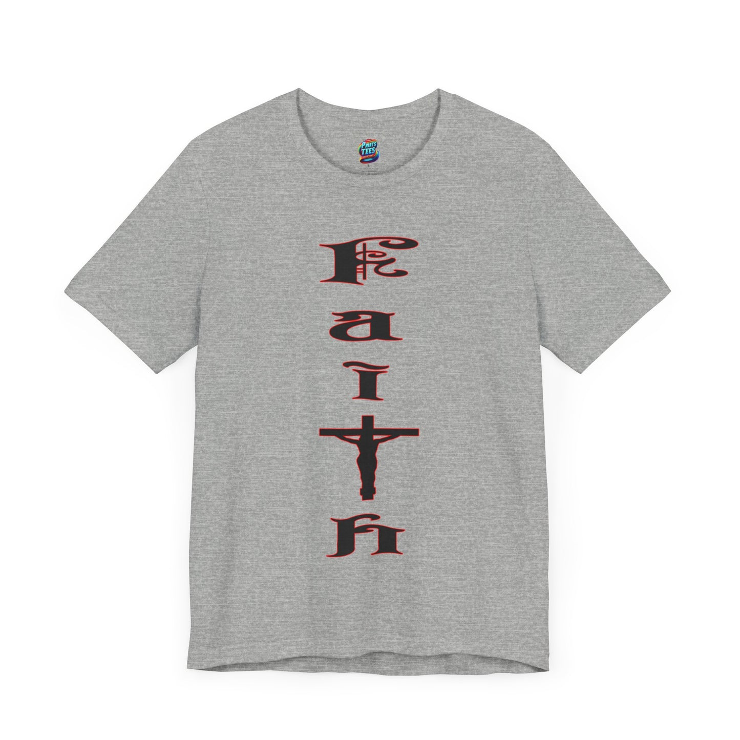 Faith-Jersey Knit T-Shirt