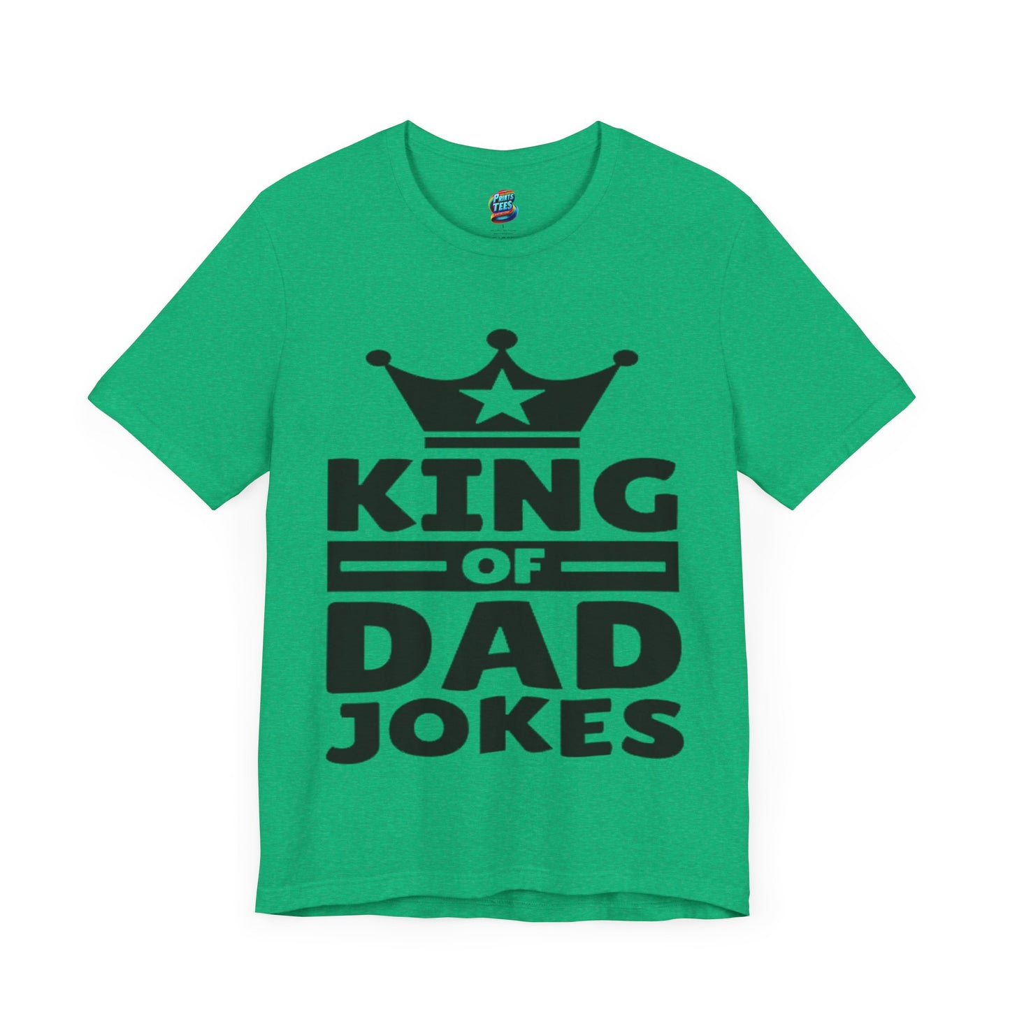 King of Dad Jokes-Jersey Knit T-Shirt