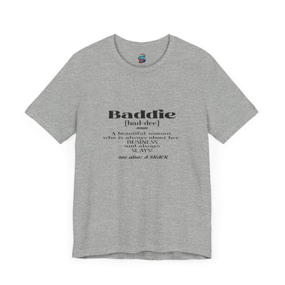 Baddie Definition-Jersey Knit T-Shirt