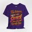 A Snack-Funny Graphic Jersey Knit T-Shirt