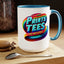 PTB-Accent Coffee Mug, 15oz