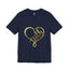 Faith Heart-Jersey Knit T-Shirt