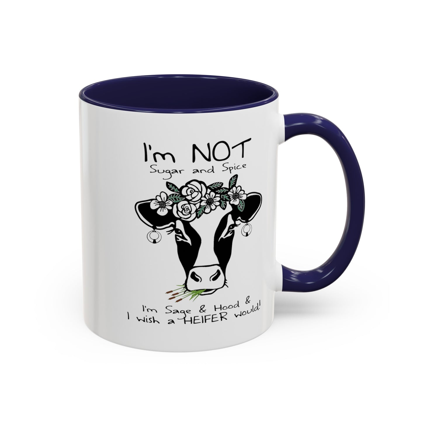 Sage and Hood-Accent Coffee Mug (11, 15oz)