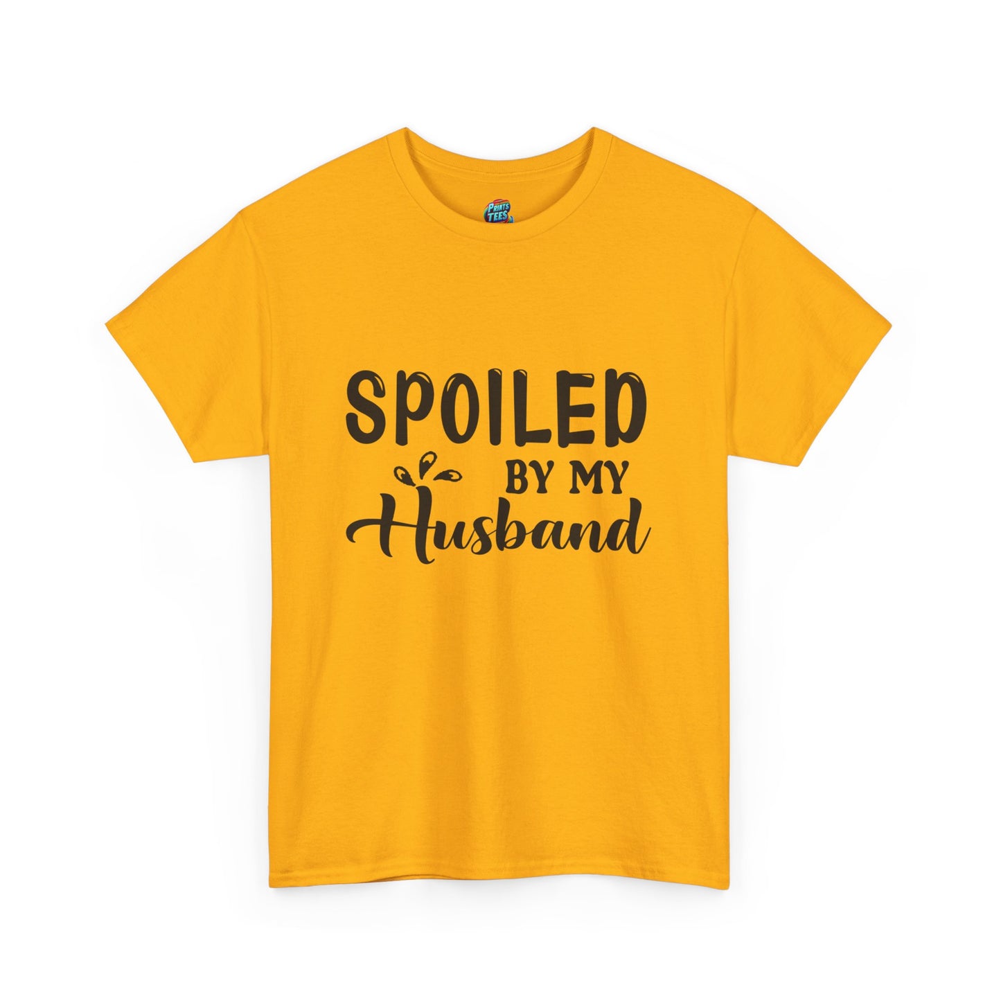 Spoiled by Husband-Heavy Cotton Classic Tee