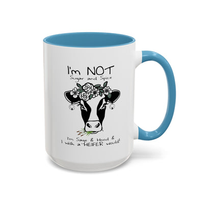 Sage and Hood-Accent Coffee Mug (11, 15oz)