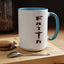 Faith-Accent Coffee Mug (11, 15oz)