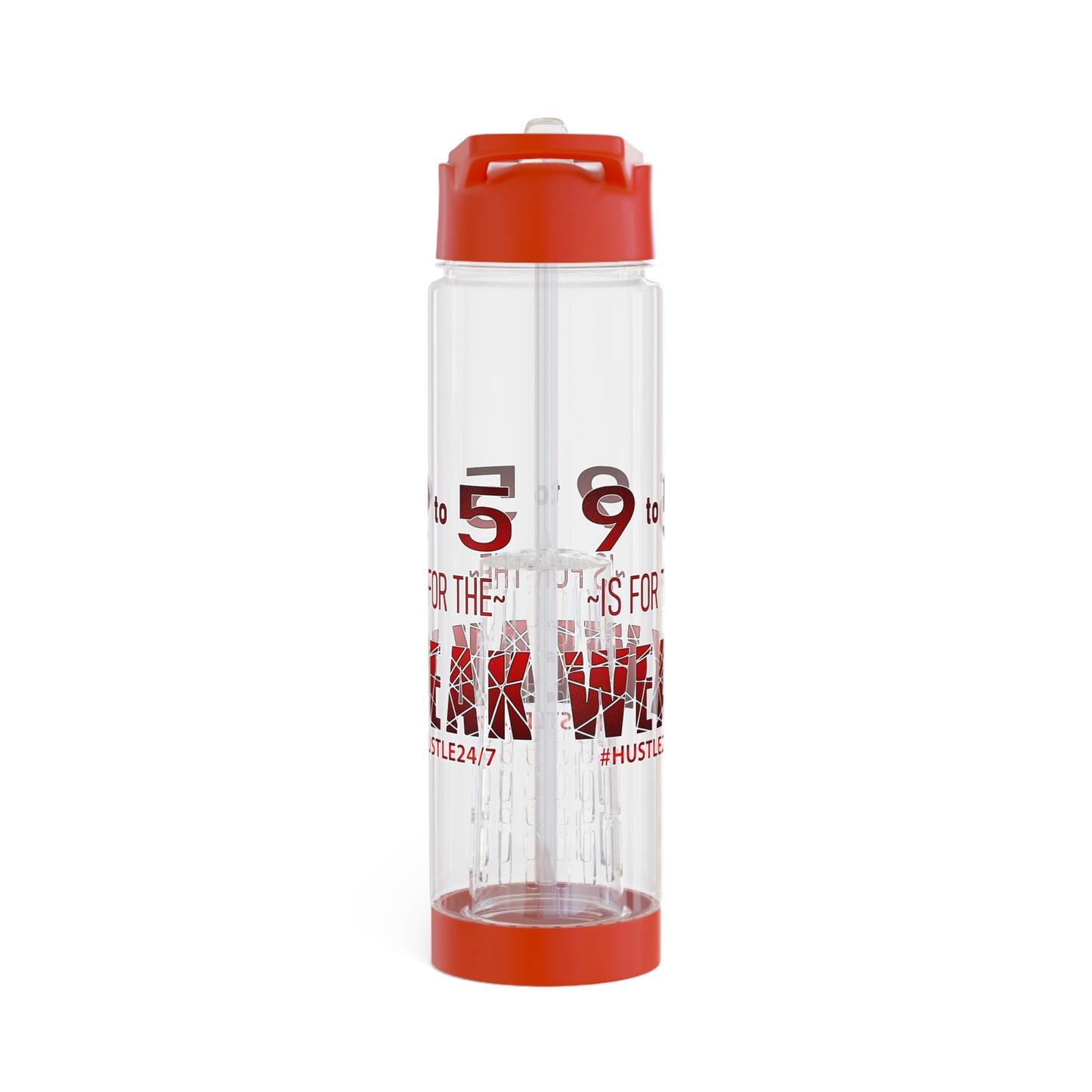 9 to 5-Infuser Water Bottle, 25oz