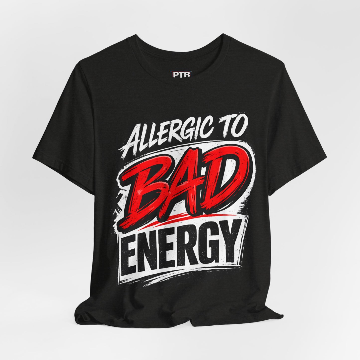 Allergic To Bad Energy-Premium Jersey Tee