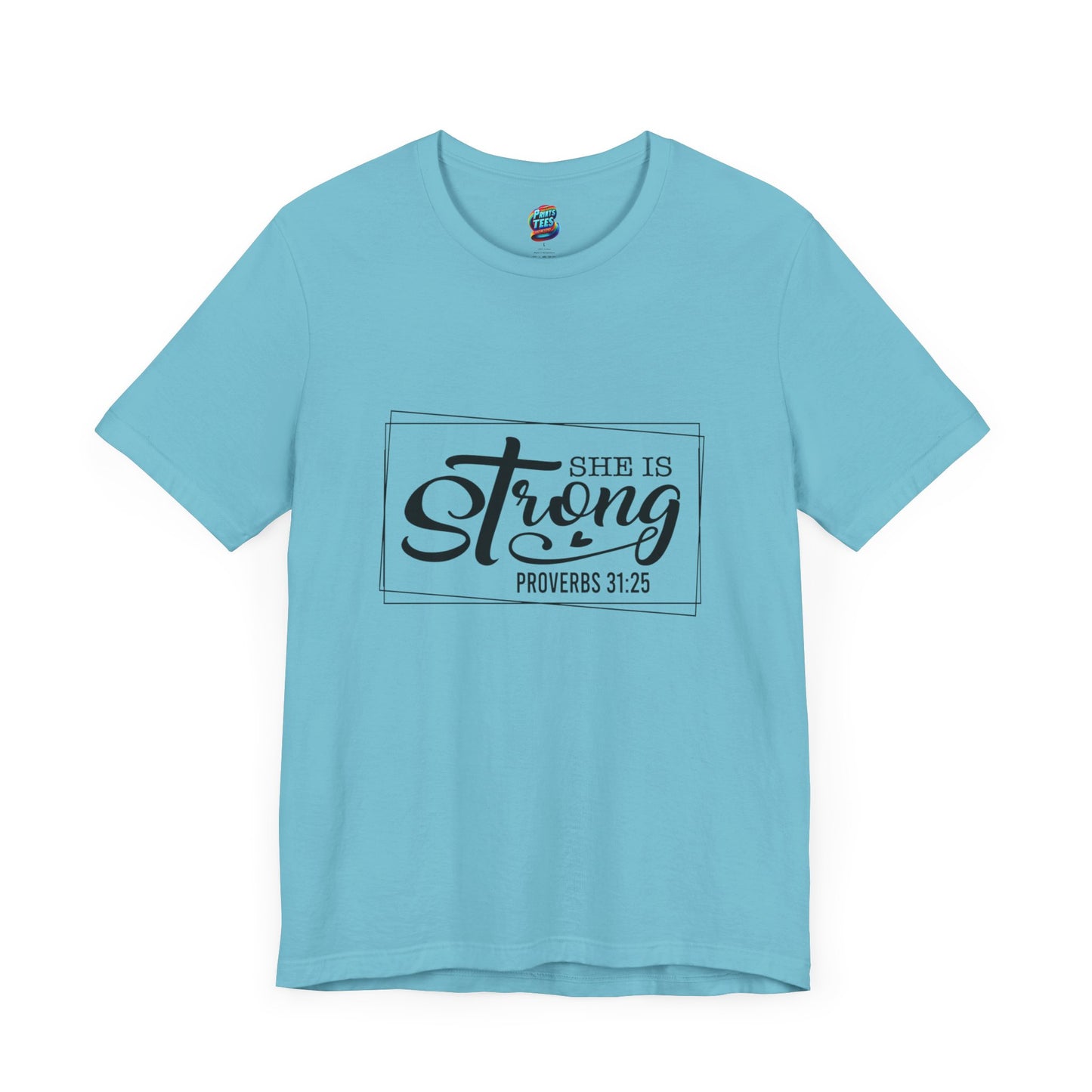 She is Strong-Jersey Knit T-Shirt