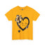 Best Mom Black Heart-Heavy Cotton Classic Tee