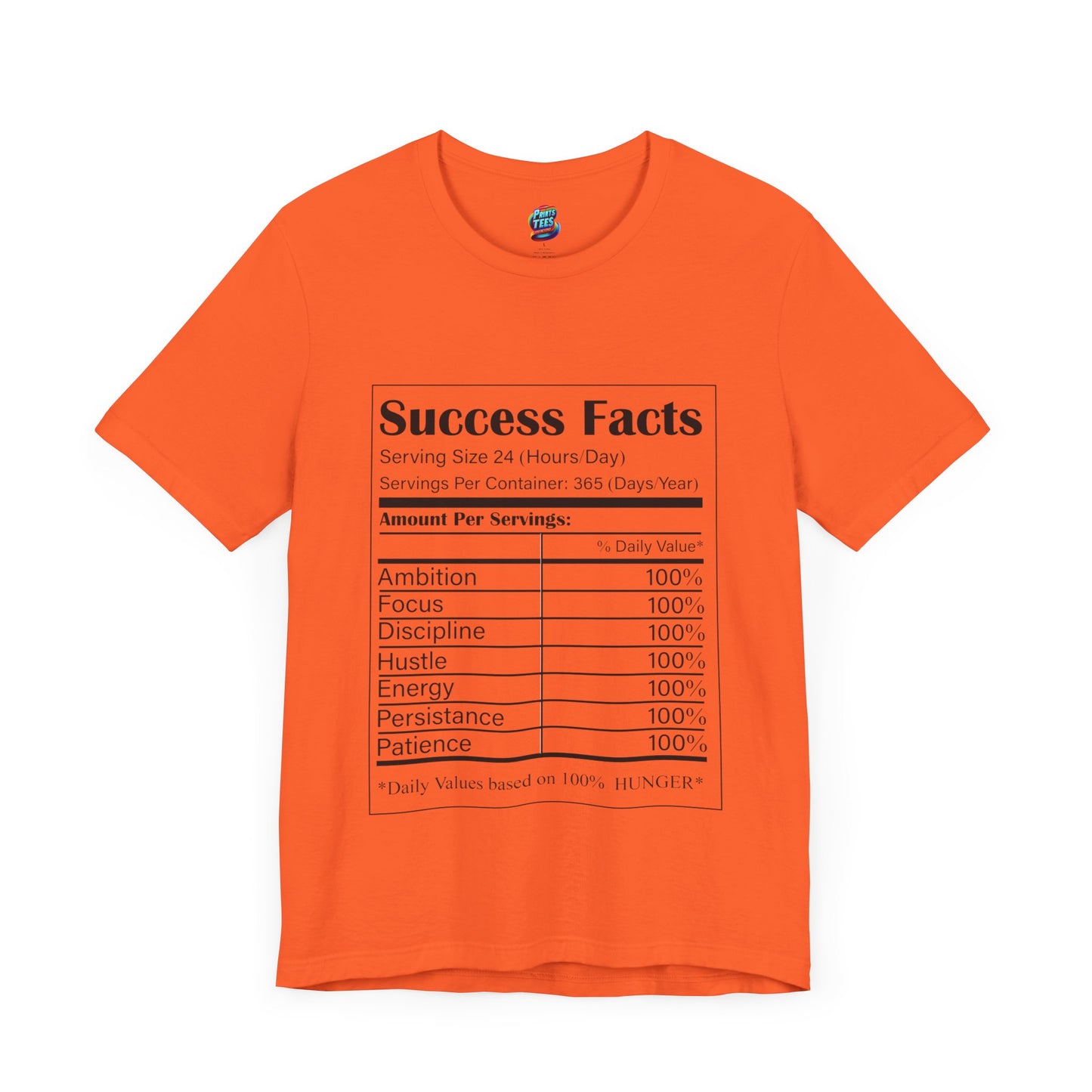 Success Facts-Jersey Knit T-Shirt