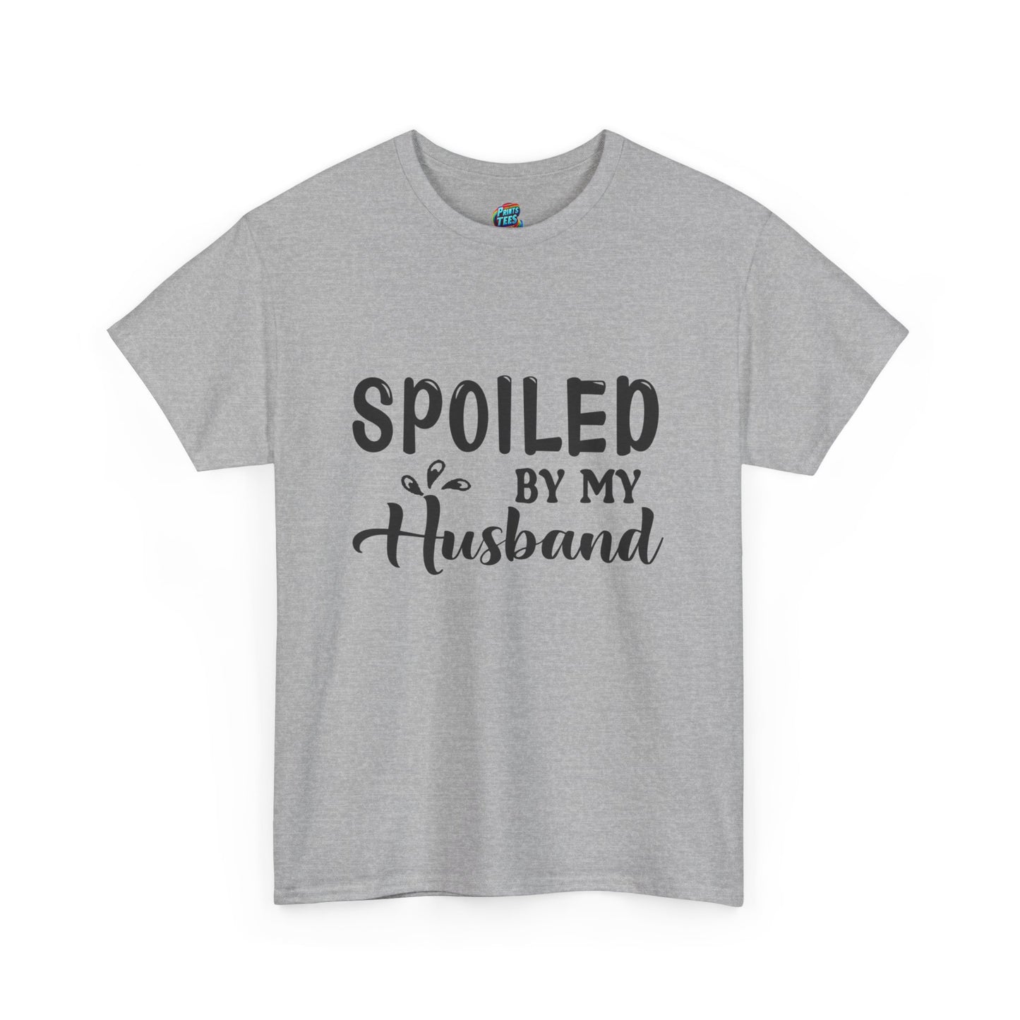 Spoiled by Husband-Heavy Cotton Classic Tee