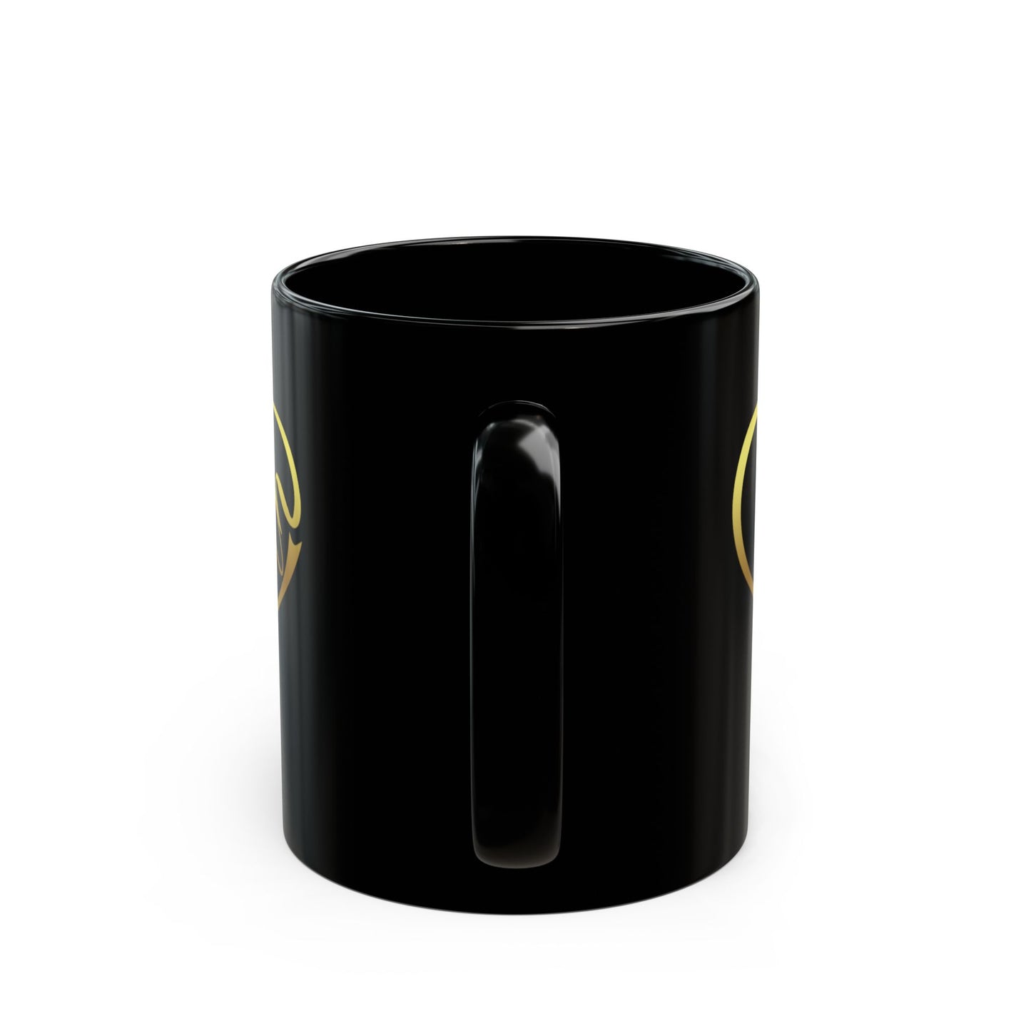 Faith Heart-Black Mug (11oz, 15oz)