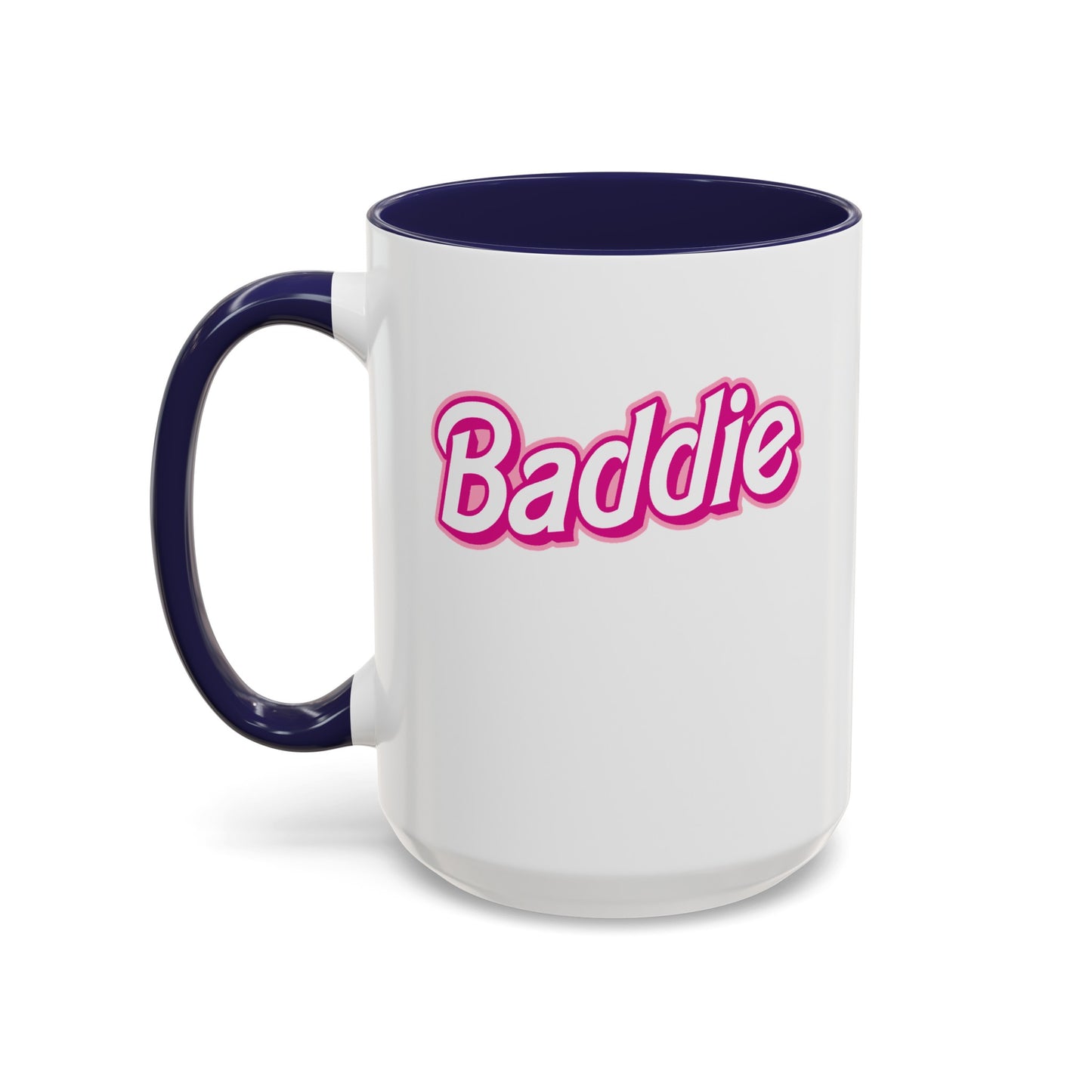 Pink Baddie-Accent Coffee Mug (11, 15oz)