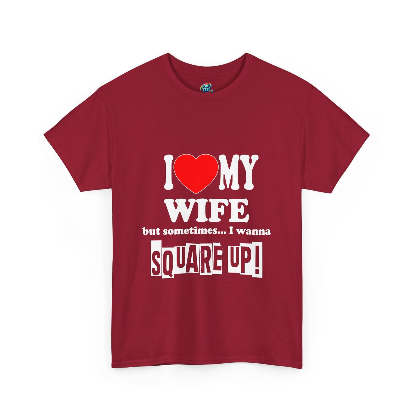 Square Up-Wife-Heavy Cotton Classic Tee