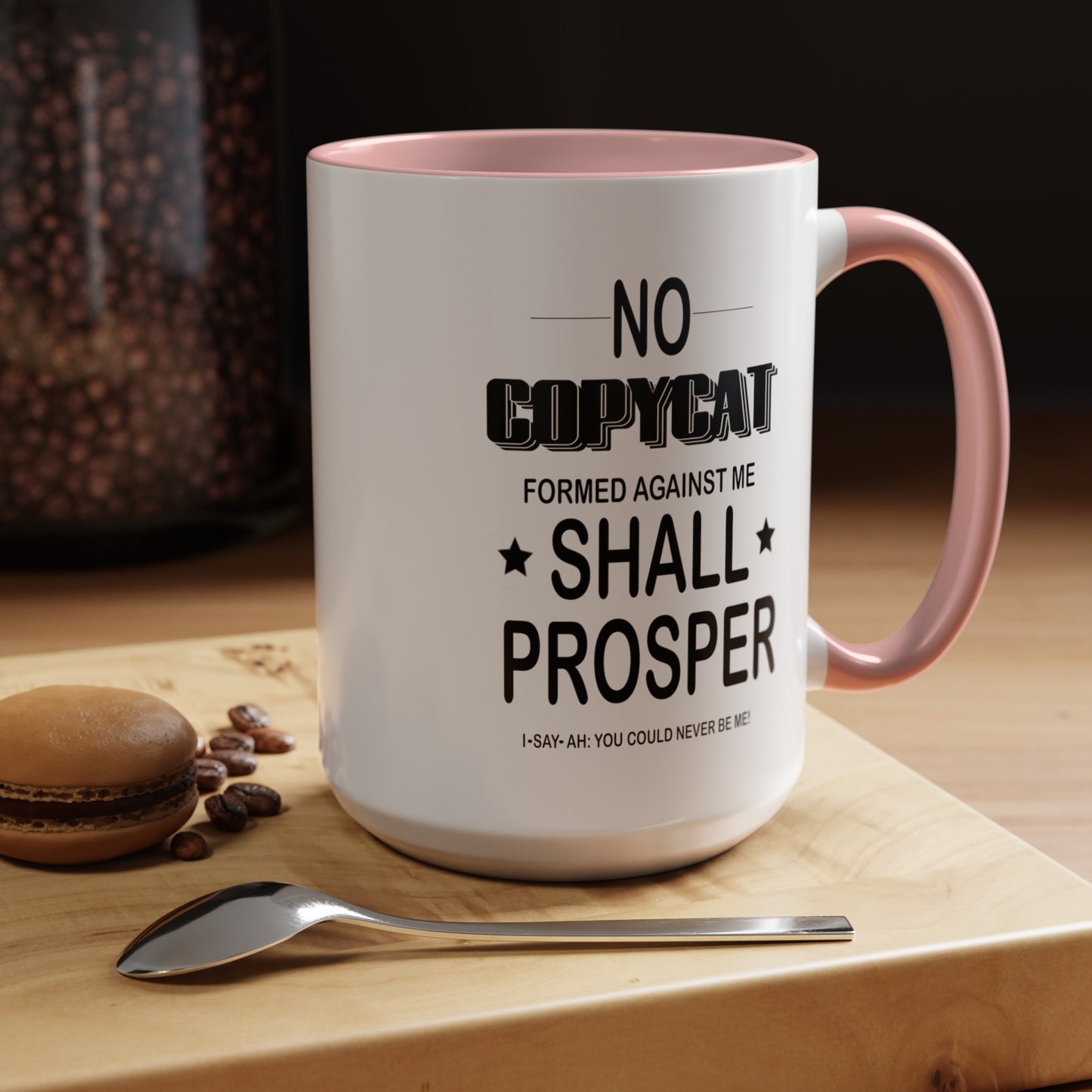 No Copycat-Accent Coffee Mug (11, 15oz)