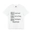 Ctrl-Alt-Del-Jersey Knit T-Shirt