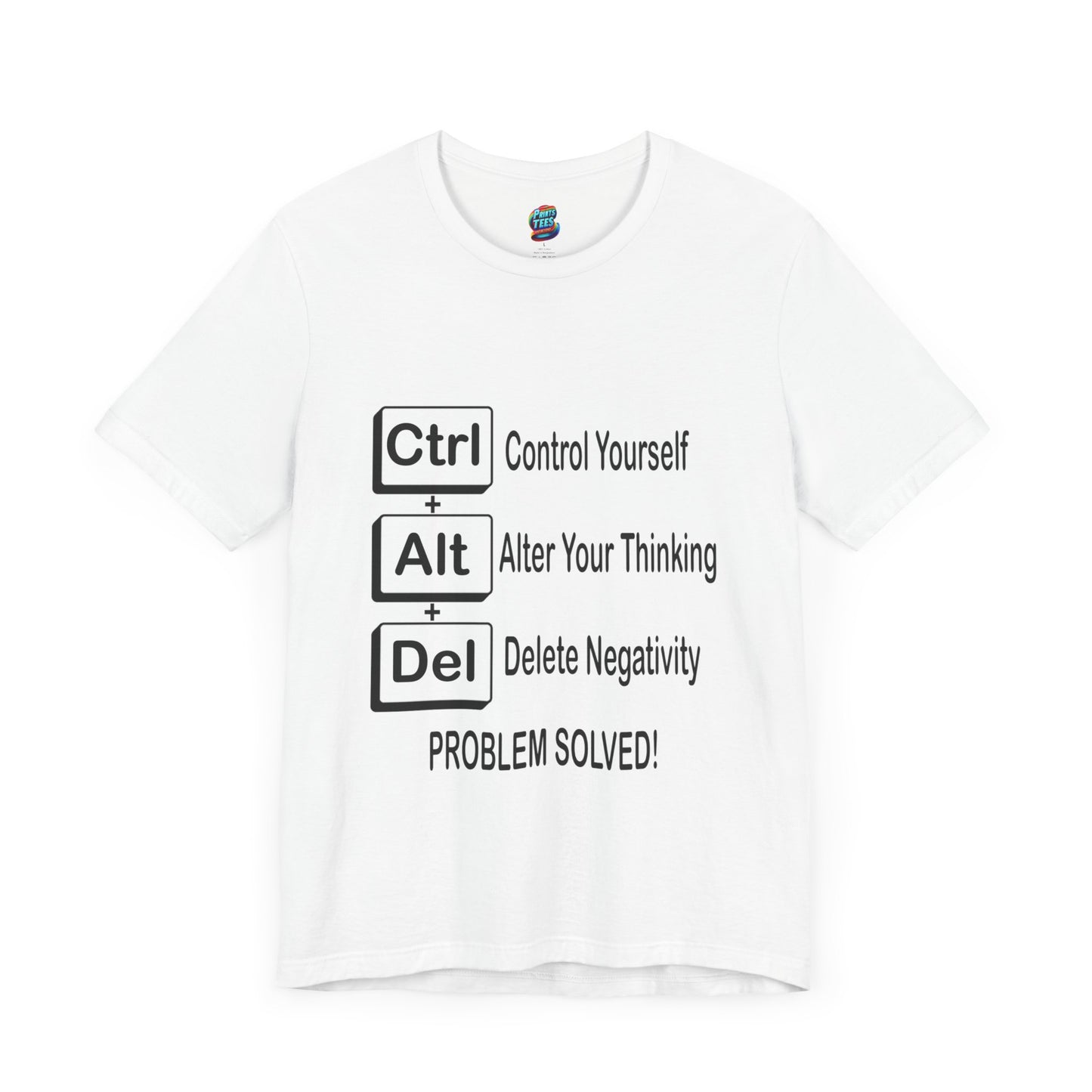 Ctrl-Alt-Del-Jersey Knit T-Shirt