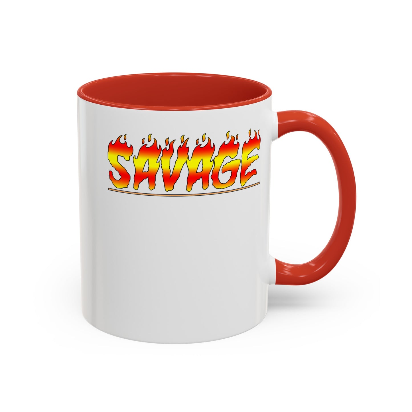 Savage Fire -Accent Coffee Mug (11, 15oz)