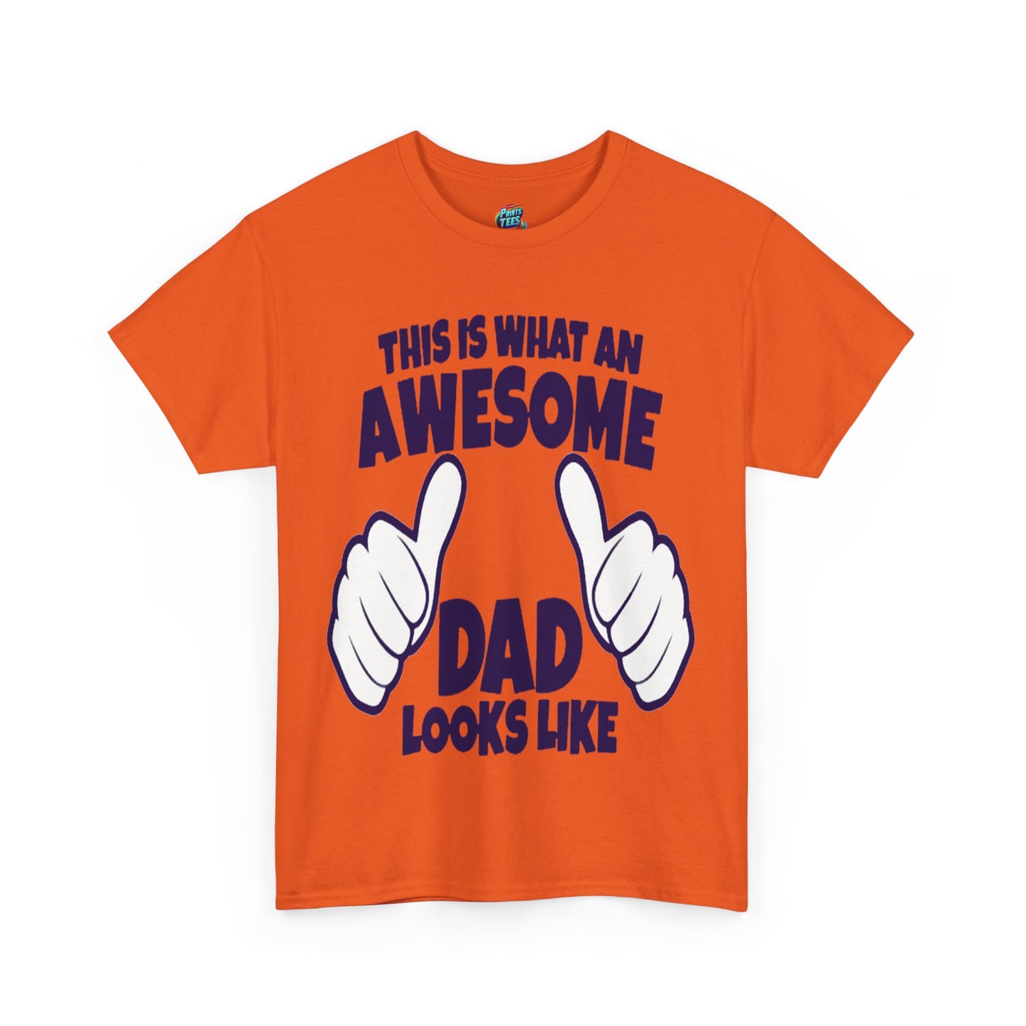 Awesome Dad-Heavy Cotton Classic Tee