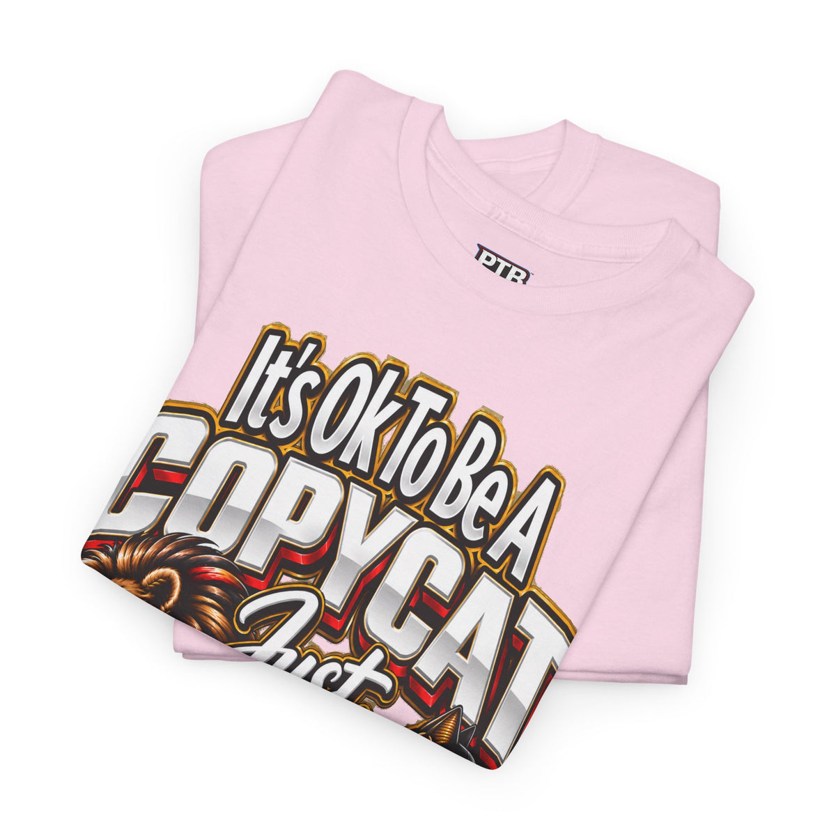 Copycat Cat Graphic T-Shirt – “It’s OK to Be a Copycat, Just Copy the Right”