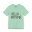 Hello Mother-Jersey Knit T-Shirt