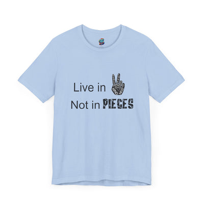 In Peace-Jersey Knit T-Shirt