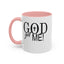 God Got Me-Accent Coffee Mug (11, 15oz)