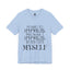 Hard to Impress-Jersey Knit T-Shirt