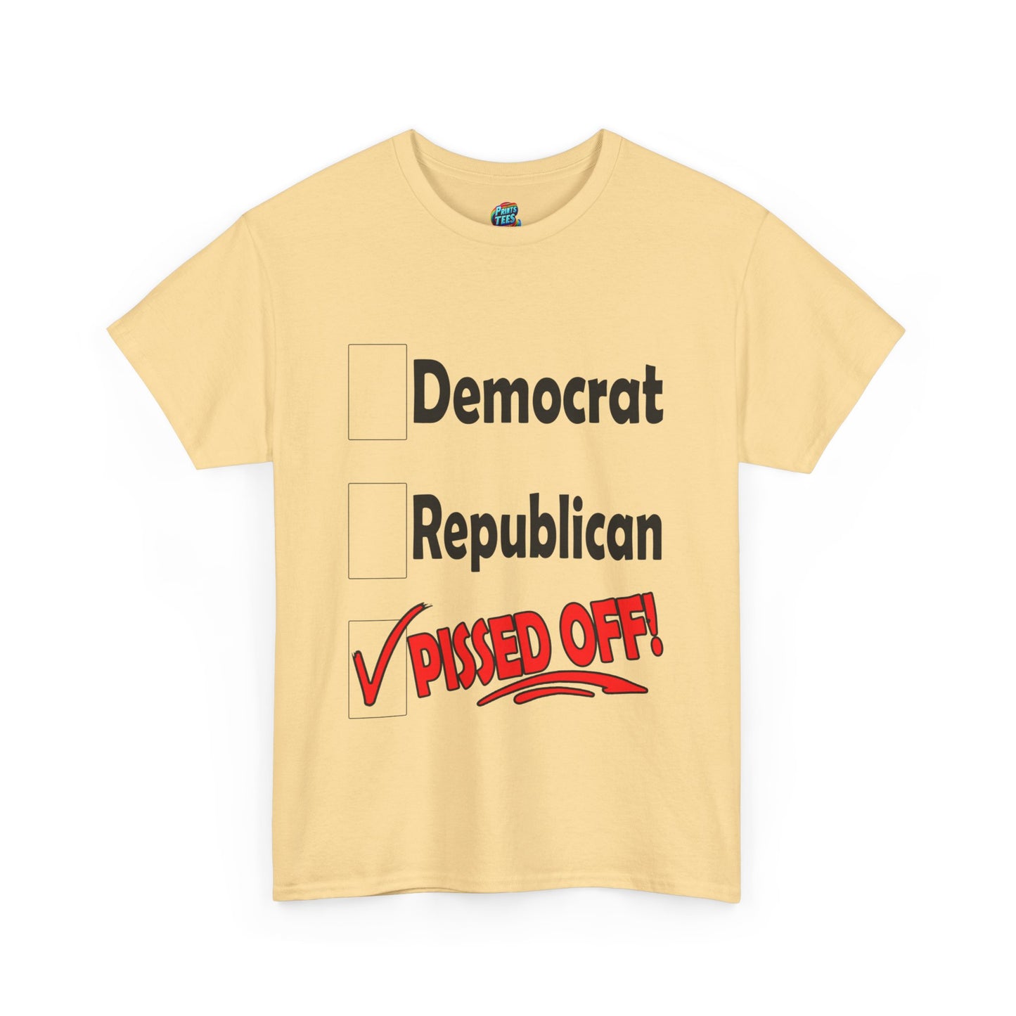 Dem-Rep-Heavy Cotton Classic Tee