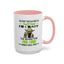 Crazy Yoda-Accent Coffee Mug (11, 15oz)