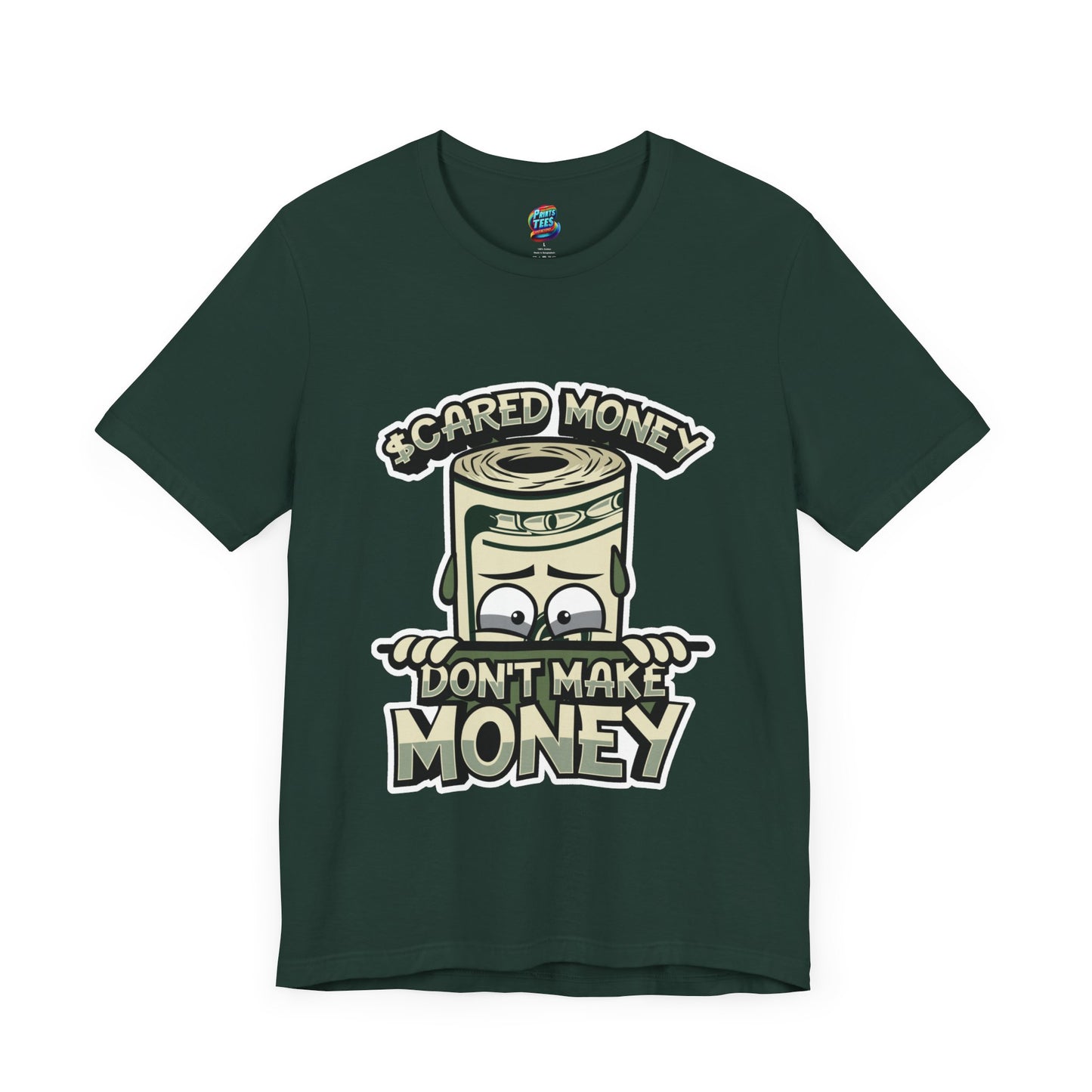 Scared Money-Jersey Knit T-Shirt